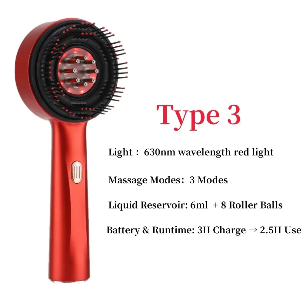 BX Red-Light Massage Comb