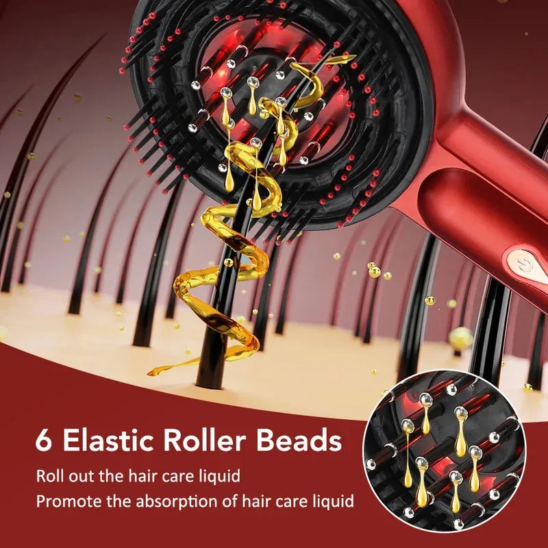 BX Red-Light Massage Comb