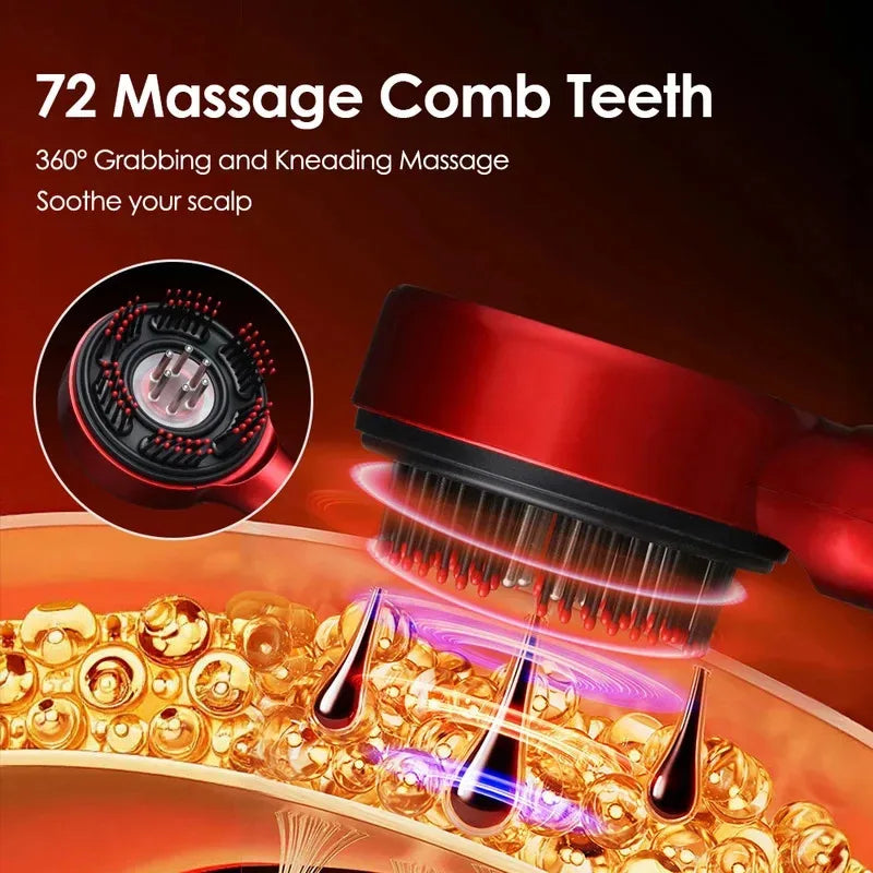 BX Red-Light Massage Comb
