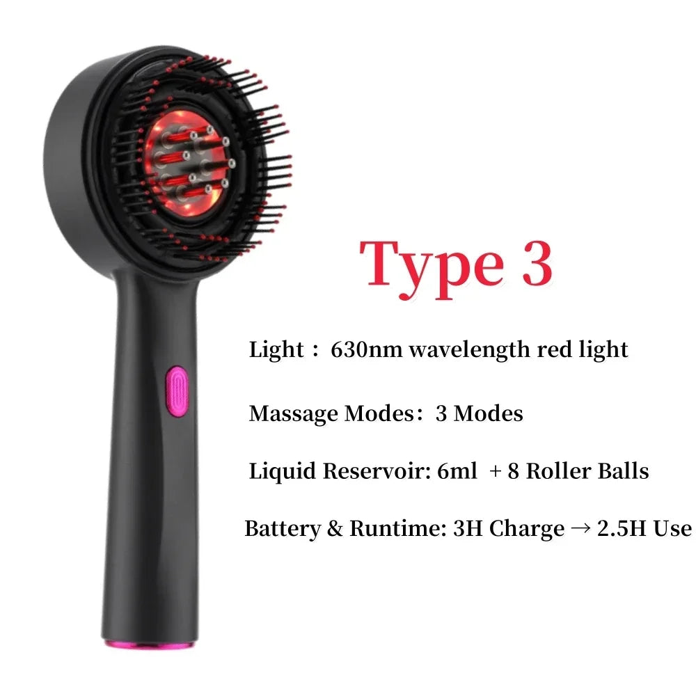 BX Red-Light Massage Comb