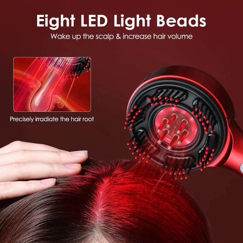 BX Red-Light Massage Comb