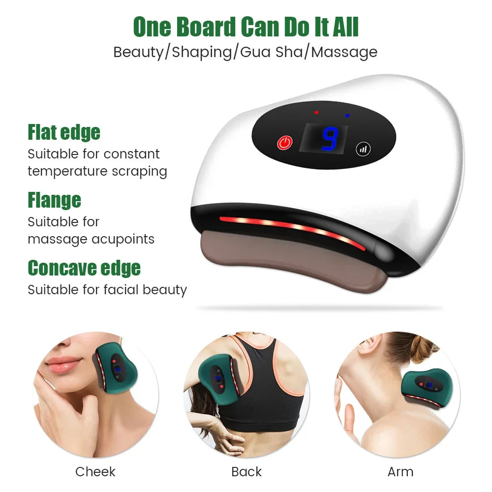 BX Gua Sha Microcurrent Massager
